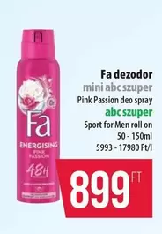 Fa dezodor mini abc szuper