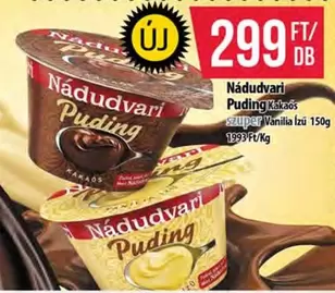 Puding Kakaós szuper Vanilla Ízű