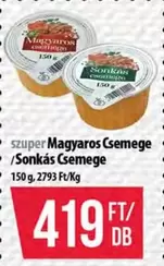 Magyaros Csemege / Sonkás Csemege