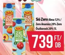 Alma 12% / Ananász 20% Zero Őszibarack 20%