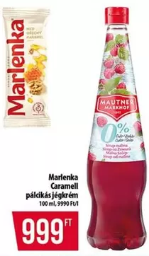 Marlenka Caramell pálcikás jégrém