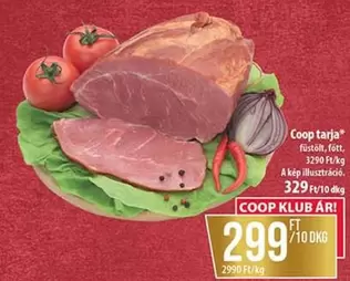 Coop tarja füstölt, főtt