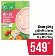 görög gyümölcsleves gyümölcsdarabokkal