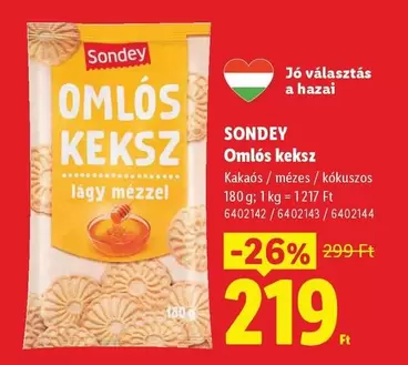 Omlós keksz