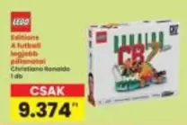 Lego - készlet a futball legisbb jatekok Cristiano Ronaldo 1 db
