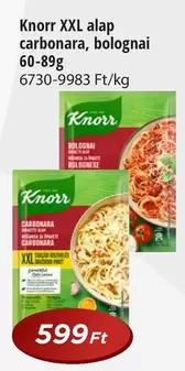 Xxl - XXL alap carbonara, bolognai 60-89g
