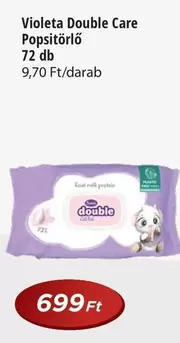 Violeta Double Care Popsitörlő