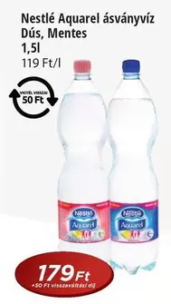 Nestlé Aquarel ásványvíz Dús, Mentes