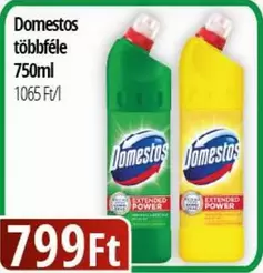 Domestos többféle