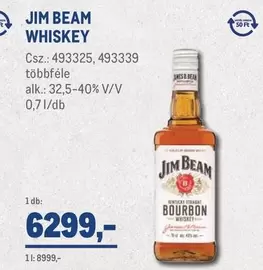 Jim Beam - WHISKEY 493325, 493339
