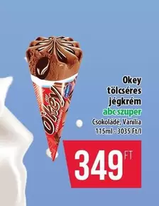tölcséres jégrém