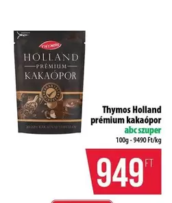 Holland prémium kakaópor