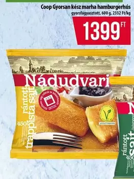 Coop Gyorsan kész marha hamburgerhús