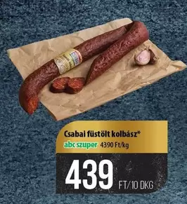 Csabai füstölt kolbász