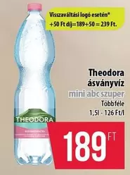 Theodora ásványvíz