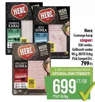 Csemege karaj, Sült sonka, Grillezett sonka
