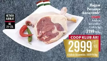 Magyar Pecsenye kacsa comb