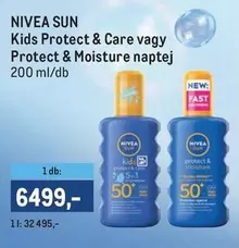 Kids Protect & Care vagy Protect & Moisture naptej