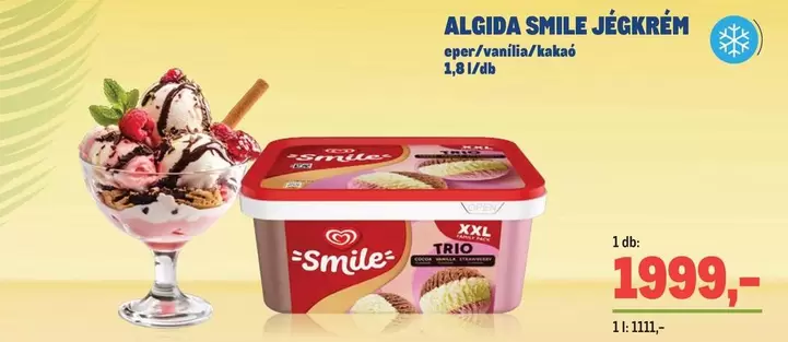 Xxl - SMILE JÉGKRÉM