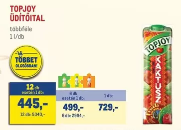 TOPJOY ÜDÍTŐITAL