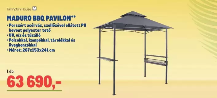 Pavilon - MADURO BBQ PAVILON