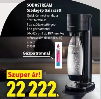 Sodastream - Szódagép Gaia szett