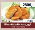 Rántott sertéskaraj, gyf.