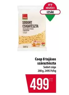 Sodort csigatészta