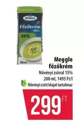 Főzökrém Növényi zsírral 15%