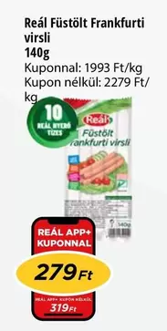 Füstölt Frankfurti virsli
