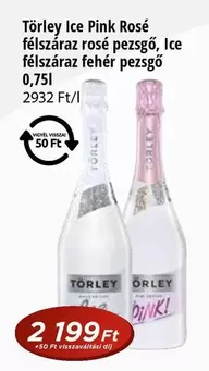 Ice Pink Rosé félszáraz rosé pezsgő, Ice félszáraz fehér pezsgő