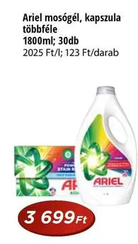 Ariel - mosógél, kapszula többféle