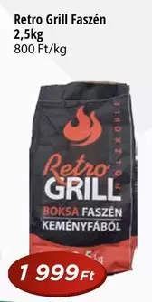 Retro Grill Faszén
