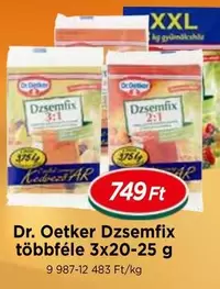 Xxl - Dzsemfix többféle