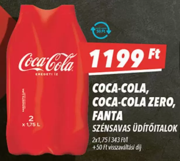 Coca Cola - COCA-COLA, COCA-COLA ZERO, FANTA