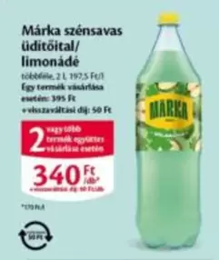 szénsavas üdítőital/limonádé