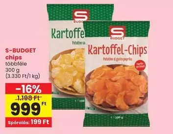 Paprika - Kartoffel-Chips