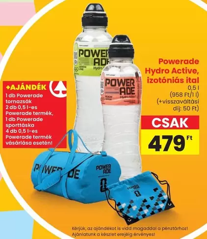 Powerade Hydro Active, izotóniás ital