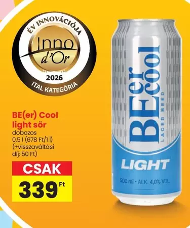 BE(er) Cool light sör
