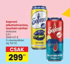 Jeep - alkoholmentes ízesített sörital dobozos