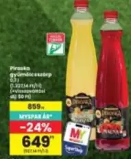 Píroska gyümölcslevek
