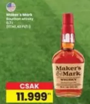 Bourbon whisky 0.7l