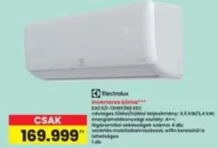 Electrolux - Inverteres klíma