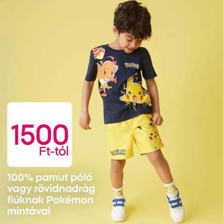 Pokemon - Póló vagy rövidnadrág fiúknak