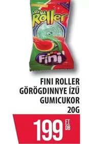 ROLLER GÖRÖGDINNYE ÍZŰ GUMICUKOR