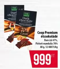 Coop Premium étcsokoládé