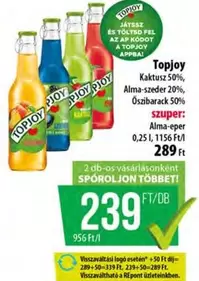 Topjoy Kaktusz, Alma-szeder, Őszibarack