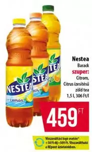 Barack szuper: Citrom, Citrus ízesítésű zöld tea
