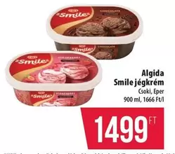 Algida Smile jégkrém
