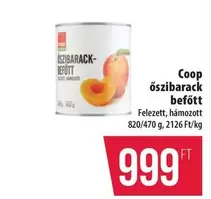 Őszibarack befőtt